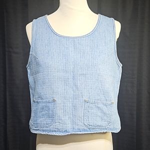 Denim tank top